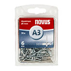 Novus A 3 X 6 ALU Blindnitter (3x6mm) 70pk