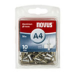 Novus A 4 X 10 ST ALU Blindnitter (4x10mm) 70pk