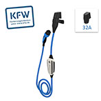 NRGkick Kfw Max Elbil oplader m/WiFi+SIM 32A (Type2) 5m