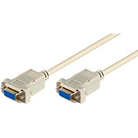 Null modem kabel (Hun/Hun) - 1,8m