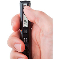 Olympus VP-20 Diktafon m/clips  - Batteri (8GB) Sort