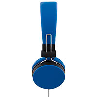 On-Ear Høretelefoner (m/mikrofon) Blå - Streetz