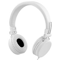On-Ear Høretelefoner (m/mikrofon) Hvid - Streetz