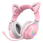 Onikuma B20 Bluetooth Gaming Headset m/Mikrofon (21 timer) Pink