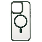 Onsala Bumper MagSeries iPhone 15 Pro Max Cover (6,7tm) Grøn/Klar
