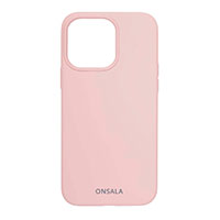 Onsala iPhone 13 Pro cover (Silikone) Sand Pink