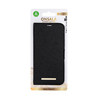 Onsala iPhone 14 Plus Wallet Flip Cover (2 kort) Sort