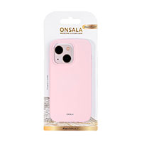 Onsala iPhone 14 Pro Cover (Silikone) Pink