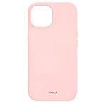Onsala Sil Touch Recycled MagSeries iPhone 15 Cover (6,1tm) Chalk Pink