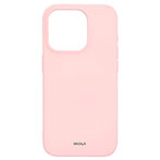 Onsala Sil Touch Recycled MagSeries iPhone 15 Pro Cover (6,1tm) Chalk Pink