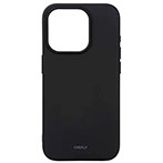 Onsala Sil Touch Recycled MagSeries iPhone 15 Pro Cover (6,1tm) Sort