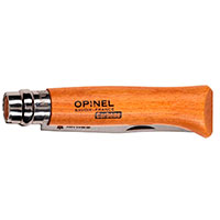 Opinel No. 8 Foldbar Lommekniv Carbon m/Hylster (8,5cm) 