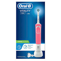 Oral-B Eltandbrste (m/Cross Action) Pink - Vitality 100