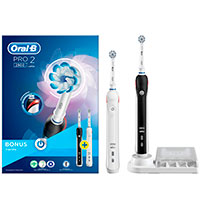 Oral-B Eltandbørster Duopack (2 tandbørster) Pro 2 2900