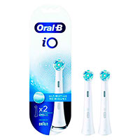Oral-B iO Ultimate Cleaning Brstehoveder t/Eltandbrste (2pk) Hvid