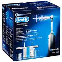 Oral-B OxyJet Mundskyller + Smart 5000 Eltandbrste