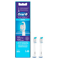 Oral-B Pulsonic Clean Brstehoveder t/Eltandbrste (2pk)