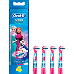 Oral-B tandbørstehoveder (Frozen) Rød - 4-Pack