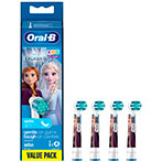 Oral-B tandbørstehoveder (Frozen) Blå - 4-Pack