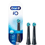 Oral-B tandbørstehoveder (iO Ultimate Clean) Sort - 2-Pack