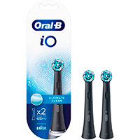 Oral-B tandbrstehoveder (iO Ultimate Clean) Sort - 2-Pack
