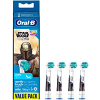 Oral-B tandbrstehoveder (Star Wars) Hvid - 4-Pack
