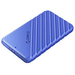 Orico HDD/SSD Harddisk Kabinet 2,5tm (USB 3.0) Blå