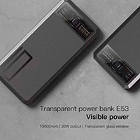 Orsen E53 20W Powerbank 10000mAh (2xUSB-A/1xUSB-C)