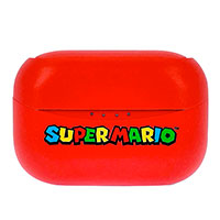 OTL Super Mario Earbuds (m/opladningsetui) Rd