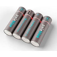 Paleblue Genopladelige Batterier AA 1560mAh (Li-Ion) 4pk