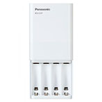 Panasonic Batterilader m/Powerbank (USB-A/MicroUSB)
