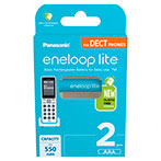 Panasonic Eneloop Lite Genopladelige Batterier AAA 550mAh (NiMH) 2pk