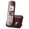 Panasonic KX-TG6811GA Fastnettelefon m/Dock (1,8tm) Mocca Brun