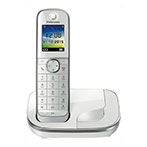 Panasonic KX-TGJ310GW Fastnettelefon m/Dock (1,8tm) Hvid