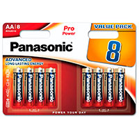 Panasonic Pro Power AA Batterier - 8pk