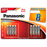 Panasonic Pro Power AAA Batterier - 8pk