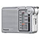 Panasonic RF-P150DEG-S FM/AM lommeradio (Slv)
