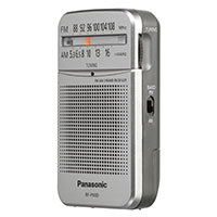 Panasonic RF-P50DEG-S AM/FM Radio - Slv