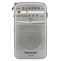 Panasonic RF-P50DEG-S AM/FM Radio - Slv