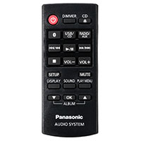 Panasonic SC-HC304EG-R HiFi Stereoanlg m/Bluetooth (20W) Rd