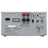 Panasonic SC-PMX94EG-S Stereoanlg m/Bluetooth (120W)