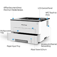 Pantum P3300DW Mono Laser Printer (trådløs)