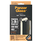 PanzerGlass 3-i-1 Privacy Bundle Skrmbeskyttelse iPhone 15 Plus