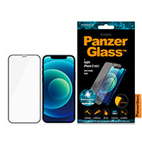 PanzerGlass iPhone 12 Mini (Edge-To-Edge) Sort