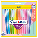 Paper Mate Flair Filt-Tip Kuglepen - 0,7mm (12stk) Pastel