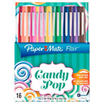 Paper Mate Flair Filtpen (0,7mm) Candy Pop - 16pk