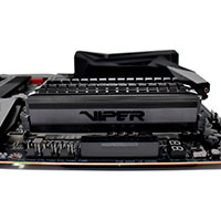 Patriot Viper Blackout CL18 DIMM 64GB - 3600MHz - DDR4 RAM (2x32GB)