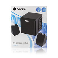 PC Hjttaler st m/subwoofer 2.1 (72W) NGS Cosmos