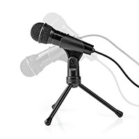 PC mikrofon med tripod (3,5mm) Nedis
