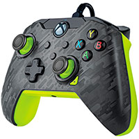 PDP Gaming Wired Controller t/Xbox/X/PC - Electric Carbon